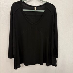 Black Relaxed Tunic